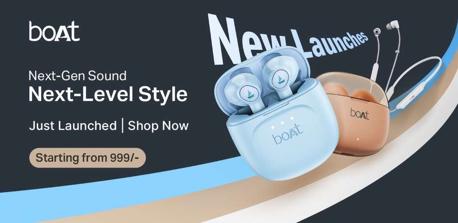 Boat Speaker and Earphones