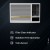 Hitachi 1.5 Ton 5 Star Inverter Window AC, Shizuka RAW518HGEOZ1 |100% Inner Grooved Copper Tube, 2023 Model, White 