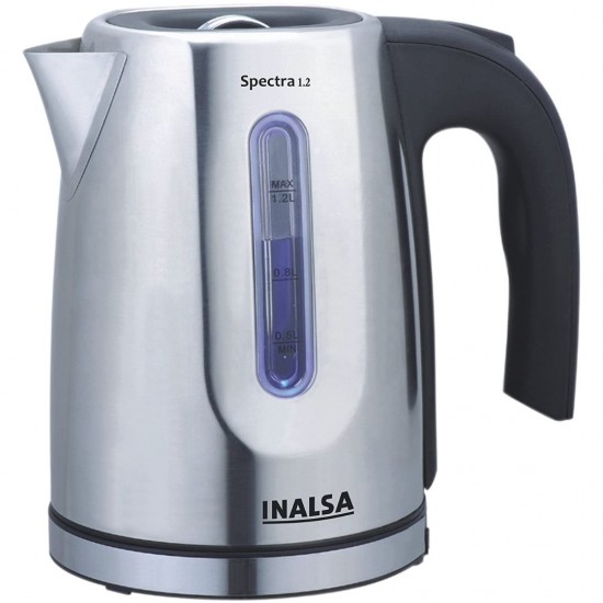 Inalsa Spectra 1.2 Electric Kettle  1.2 L, Silver/Black