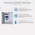 Kent Sterling Plus RO+UV+UF+TDS Electrical Water Purifier, White