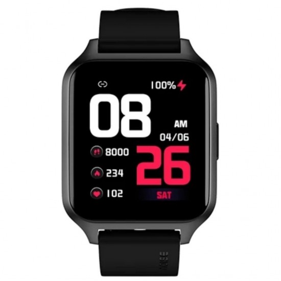 Noise ColorFit Brio 38.6mm Display Water Resistant, Personalized watch faces, Smart Watch, Jet Black